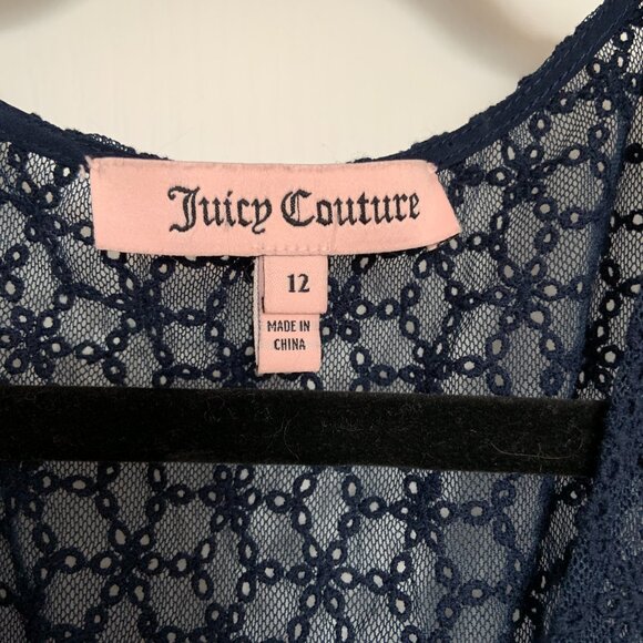 Women's Juicy Couture Silk Jumper Pantsuit Sleeveless Ditsy Floral Print Size 12 - Picture 7 of 15